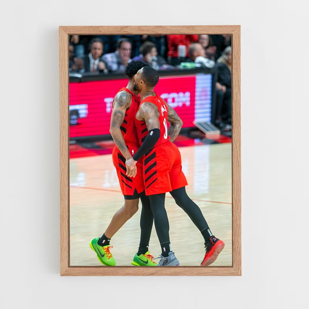 Poster Anfernee Simons Moments – affiche Basketball (vue 4)
